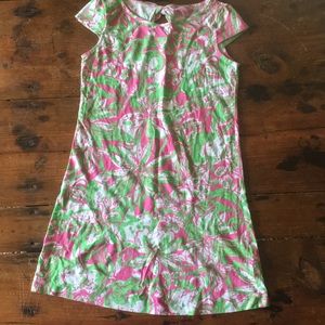 Lilly Pulitizer hottie pink Forgot My Trunks dress